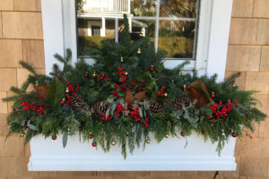 nantucket containers and potted plants