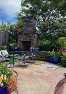 nantucket outdoor entertaining